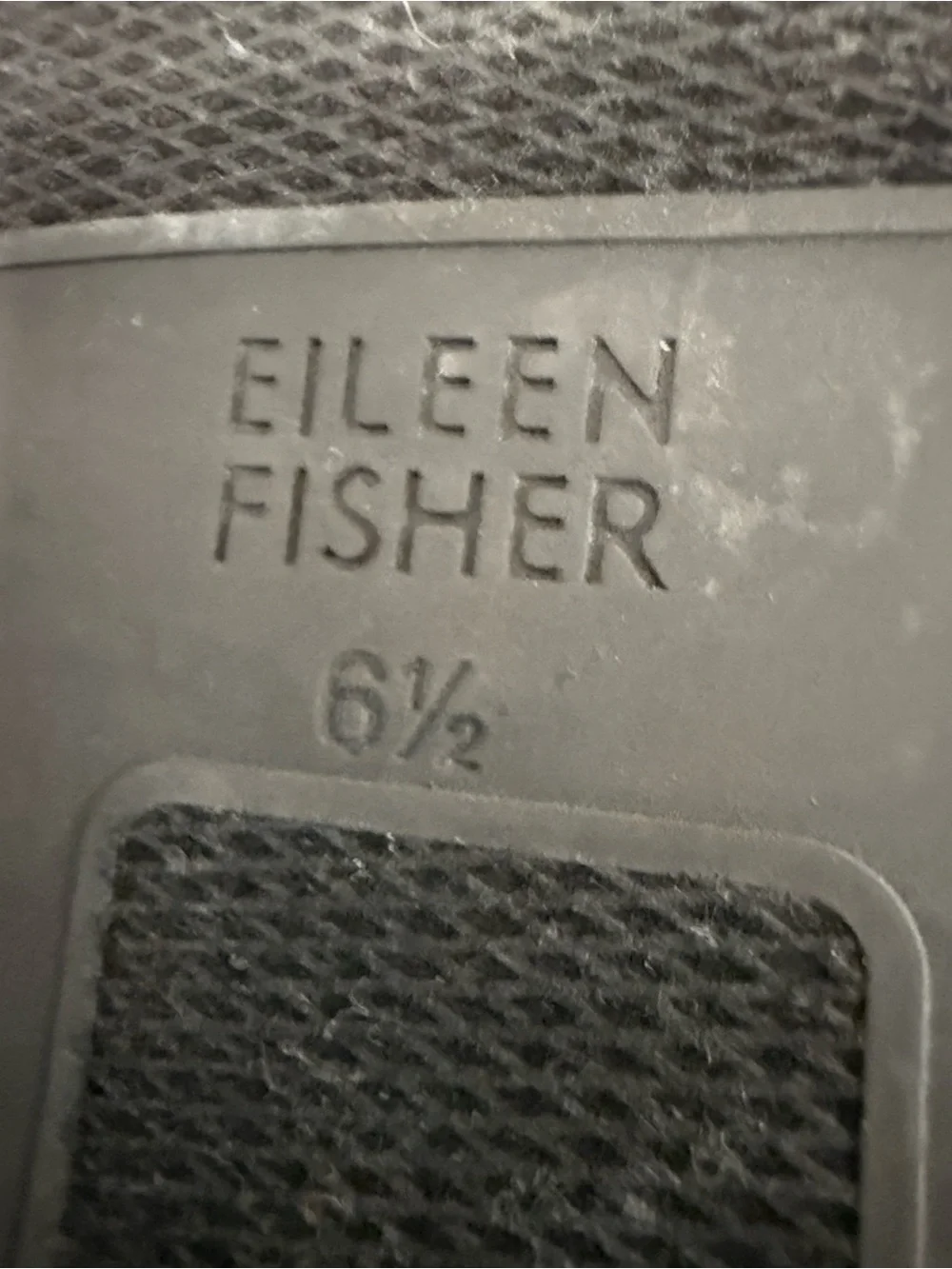 Eileen Fisher Etta Women's Versatile Minimalist Black Flats Tan Trim Size 6.5